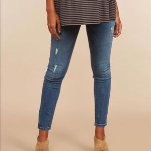 Indigo Under Belly Jeans size XS Maternity